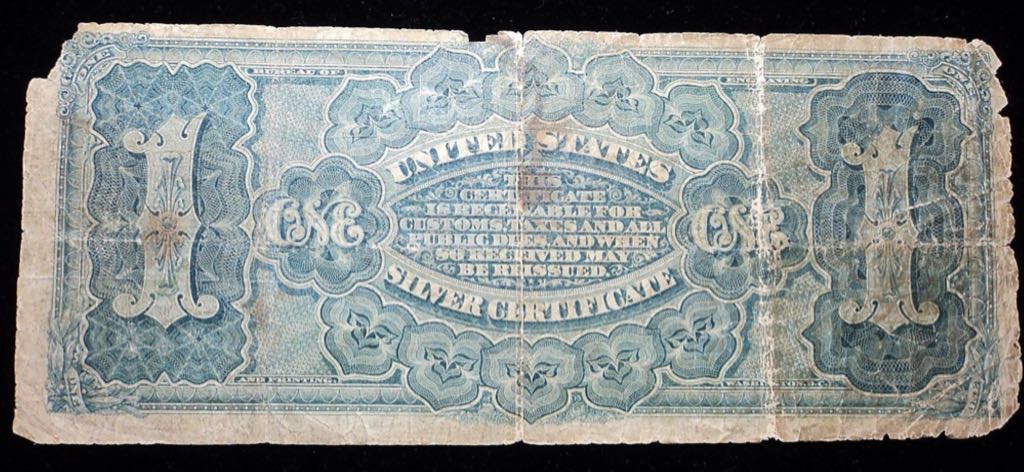 One Dollar Silver Certificate  coin collectible - Main Image 2