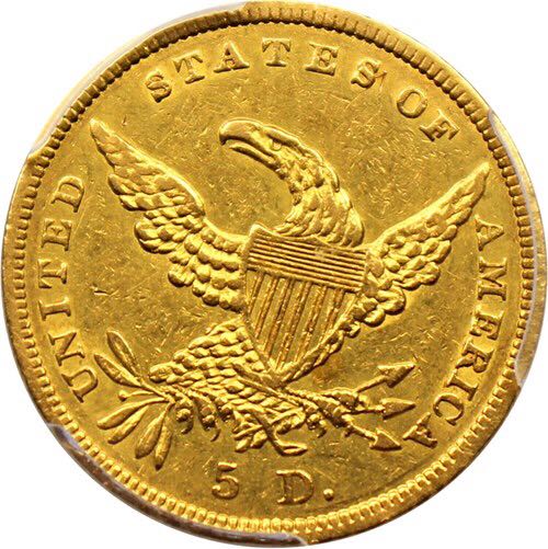 Classic Head Half Eagle Gold  coin collectible - Main Image 2