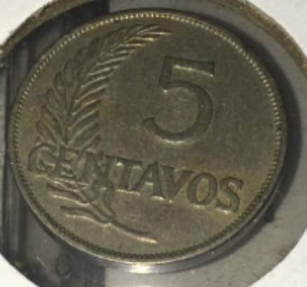 5 Centavos - Head of Ceres  coin collectible - Main Image 2