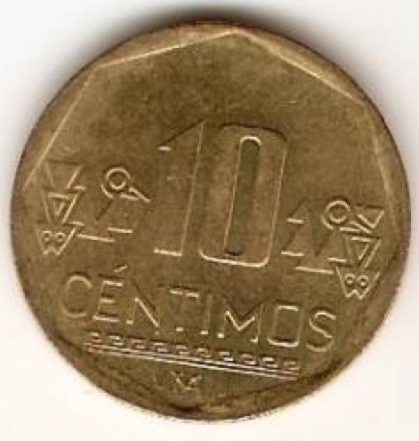 10 Centimos  coin collectible - Main Image 2