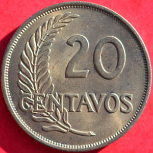 20 Centavos - Head of Ceres  coin collectible - Main Image 2