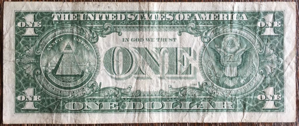 One Dollar 1963B Barr Note  coin collectible - Main Image 2