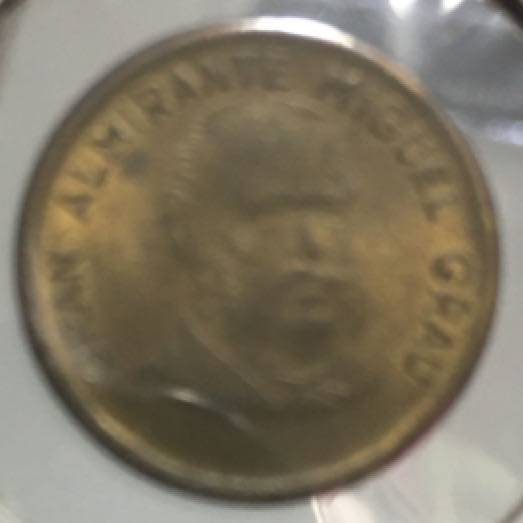 Un Centimo - Miguel Grau  coin collectible - Main Image 2