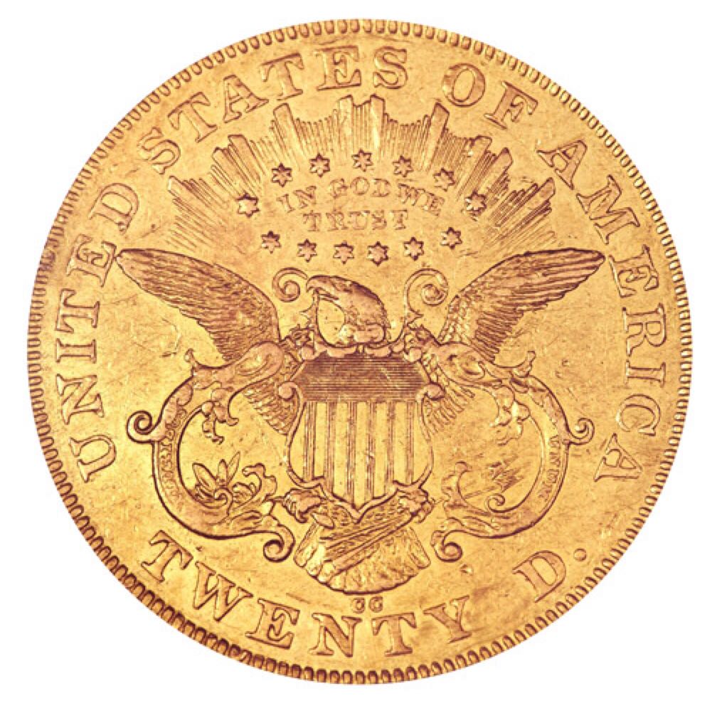 Liberty Head Gold Double Eagle CC  coin collectible - Main Image 2