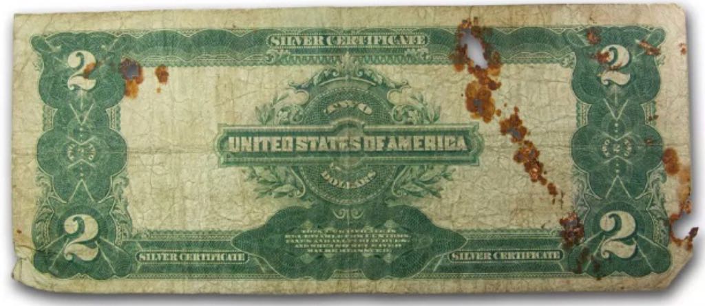 Two Dollar Silver Certificate  coin collectible - Main Image 2