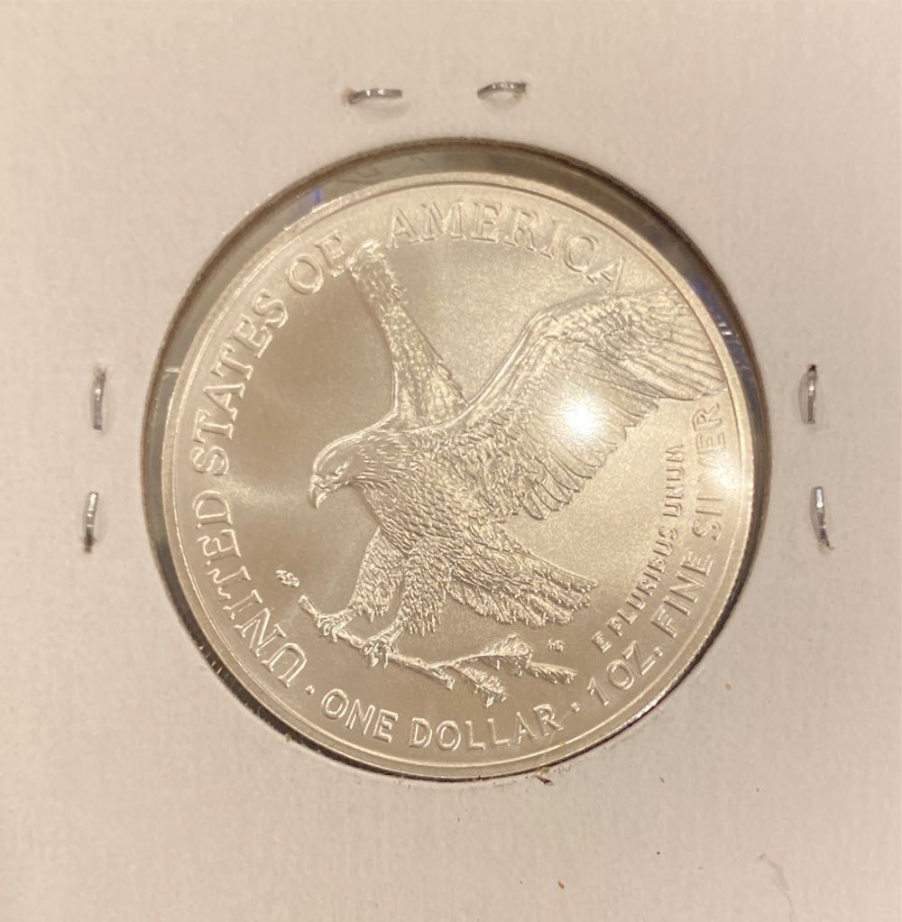 Silver Eagle 2021 Type 1  coin collectible - Main Image 4