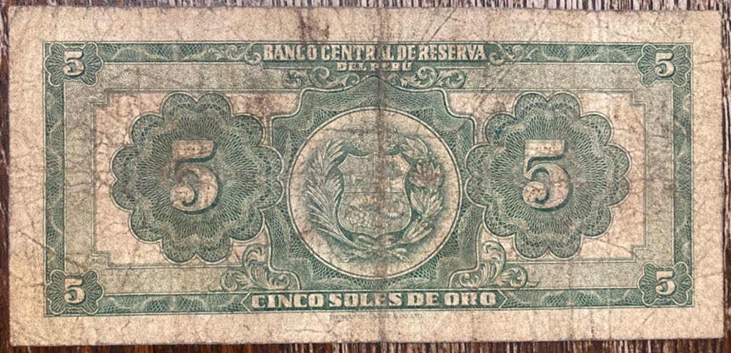 Cinco Soles De Oro  coin collectible - Main Image 2