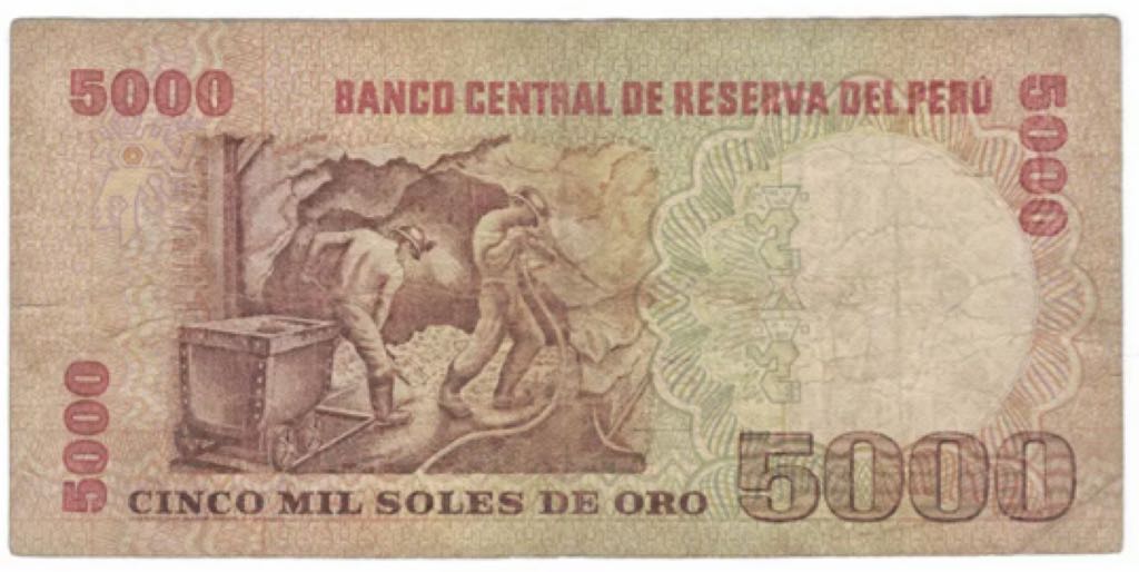 Cinco Mil Soles De Oro  coin collectible - Main Image 2