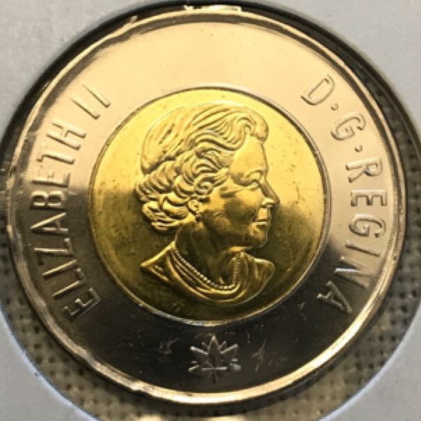 2 Dollars 150 Ans Confédération Couleur  coin collectible - Main Image 2