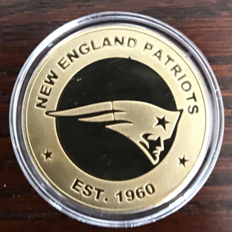 Tom Brady 500th Career TD Pass  coin collectible - Main Image 2