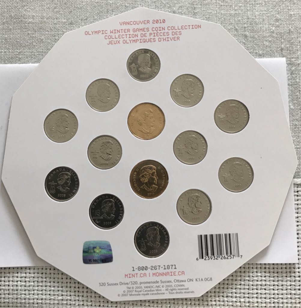 Jeux Olympiques D’hiver Vancouver 2010  coin collectible - Main Image 2