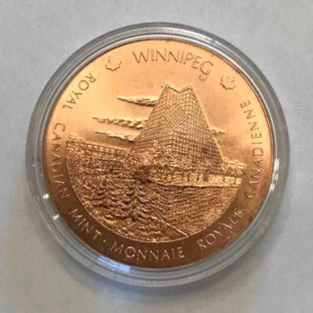 Monnaie Royal Canadian Winnipeg Ottawa  coin collectible - Main Image 2