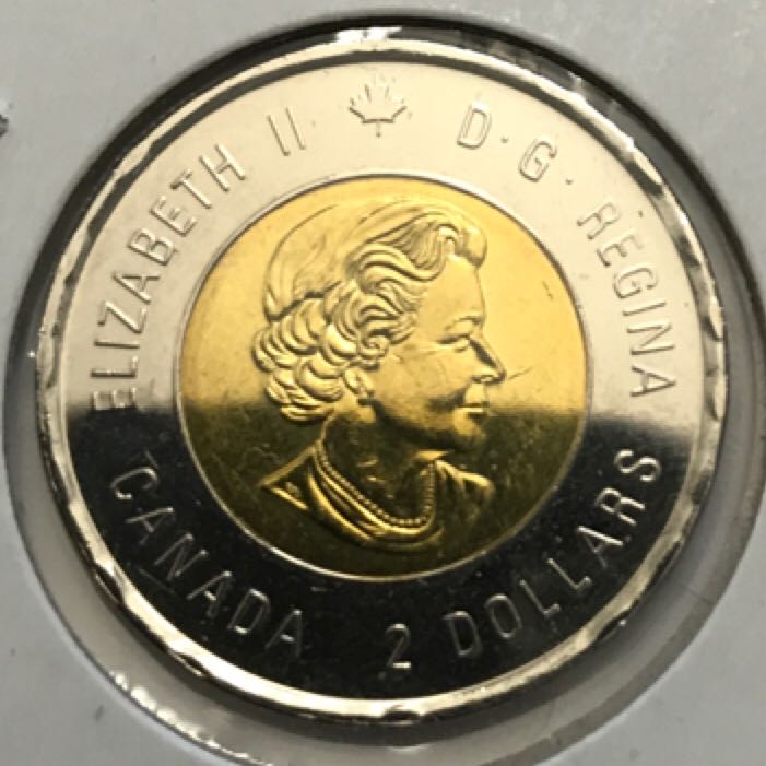 2 Dollars Armistice Fleur Rouge  coin collectible - Main Image 2