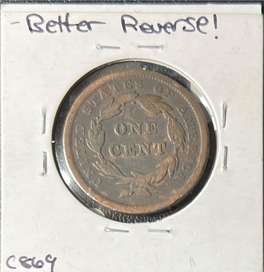 1840 Large Cent  coin collectible - Main Image 2