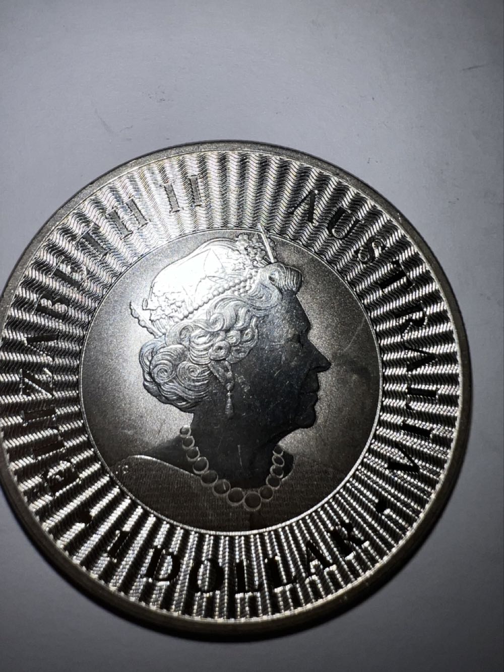 2021 Silver Kangaroo  coin collectible - Main Image 2