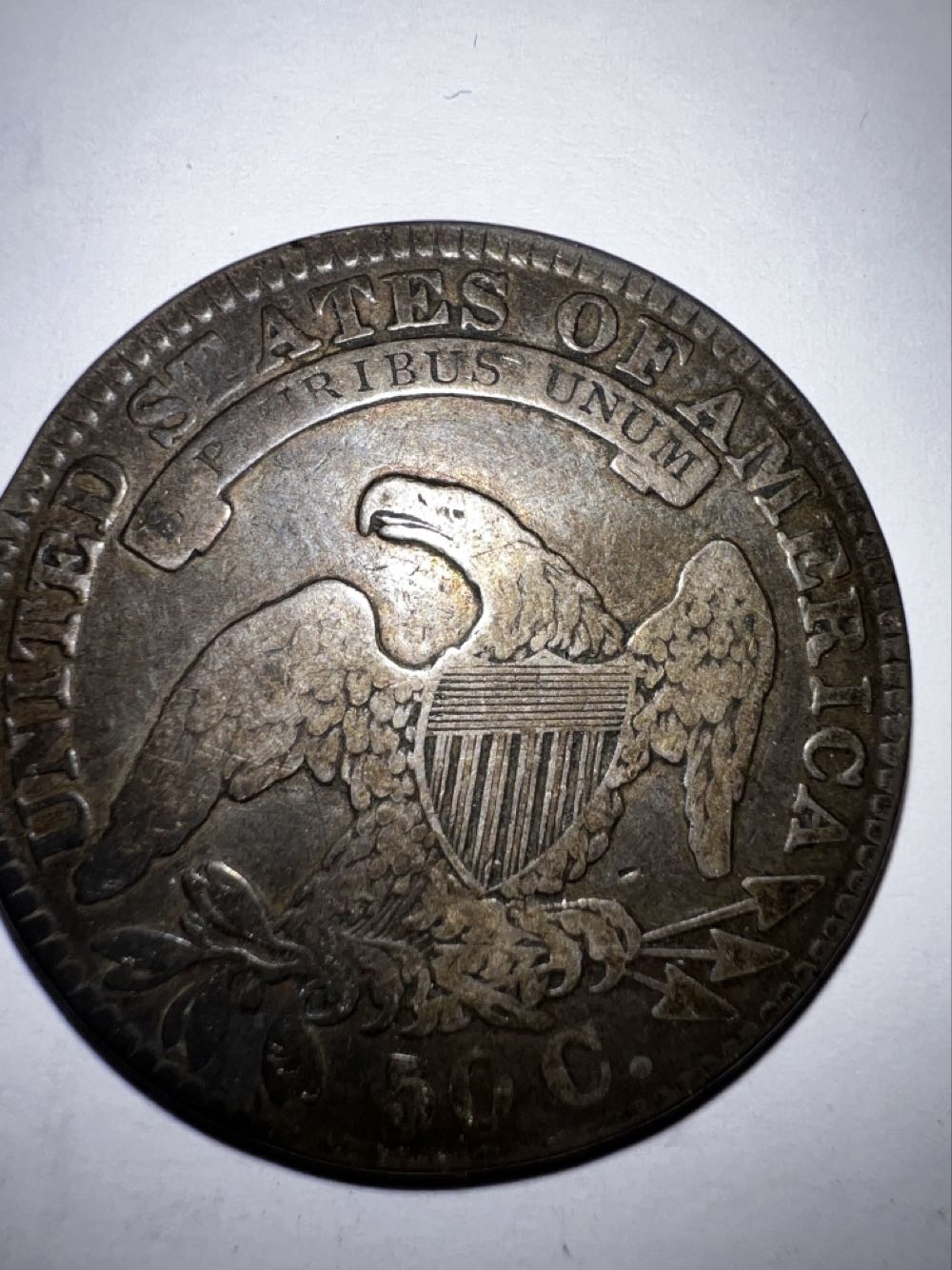 1831 Capped Bust Half Dollar  coin collectible - Main Image 2