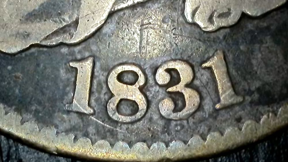 1831 Capped Bust Half Dollar  coin collectible - Main Image 3