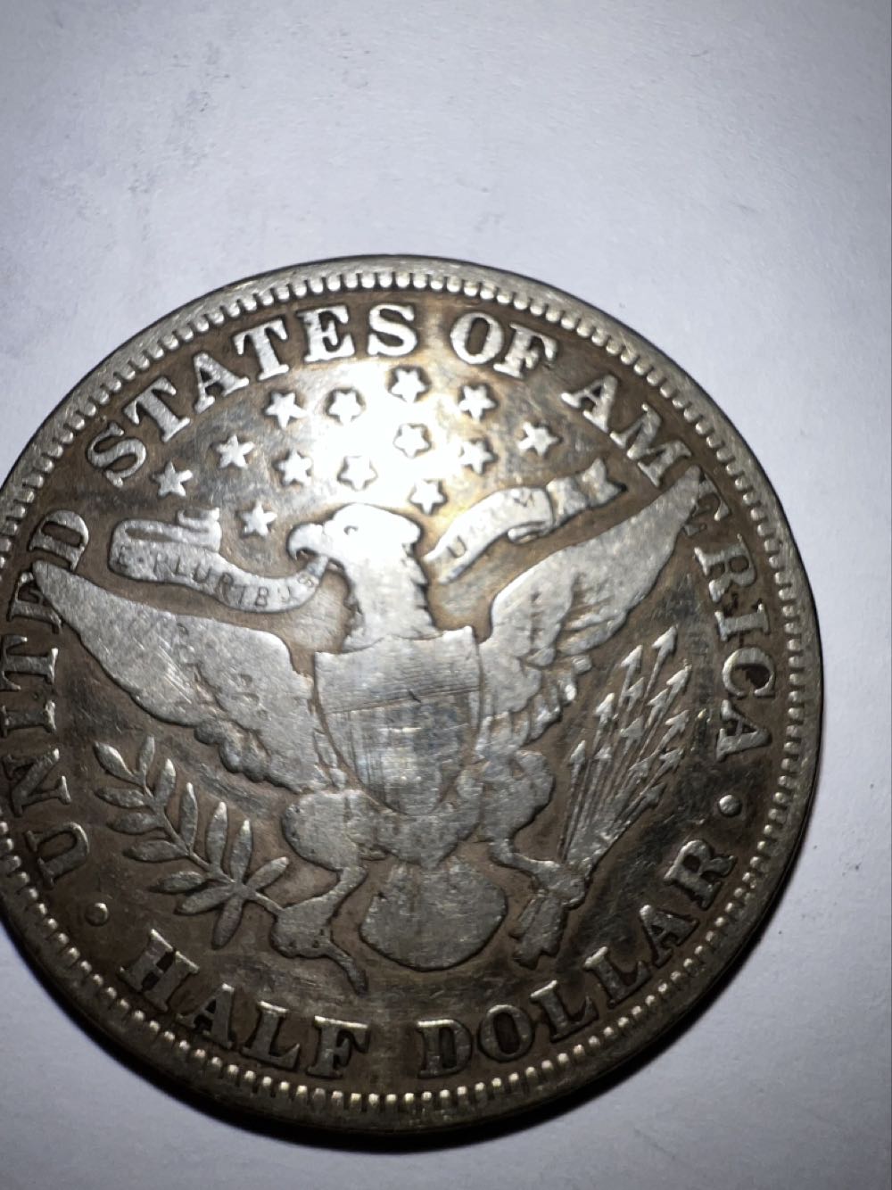 1898 Barber Half Dollar  coin collectible - Main Image 2