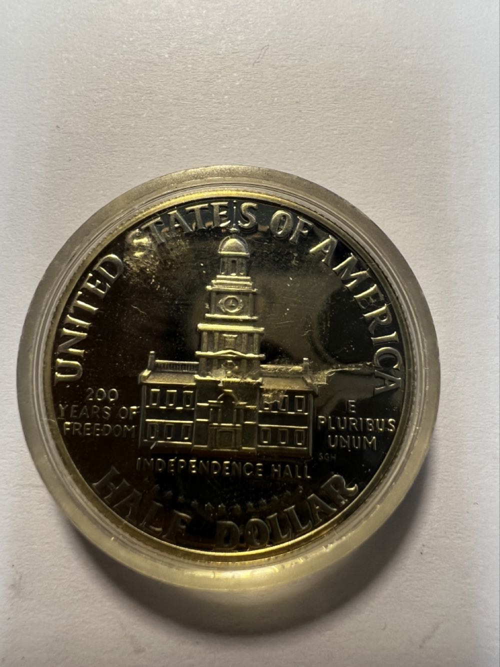 1976-S JFK Silver Half  coin collectible - Main Image 2