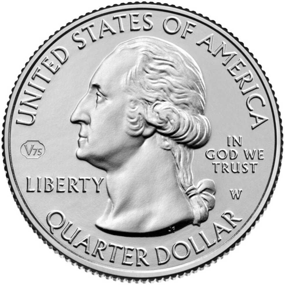 2020 Weir Farm Quarter  coin collectible - Main Image 2