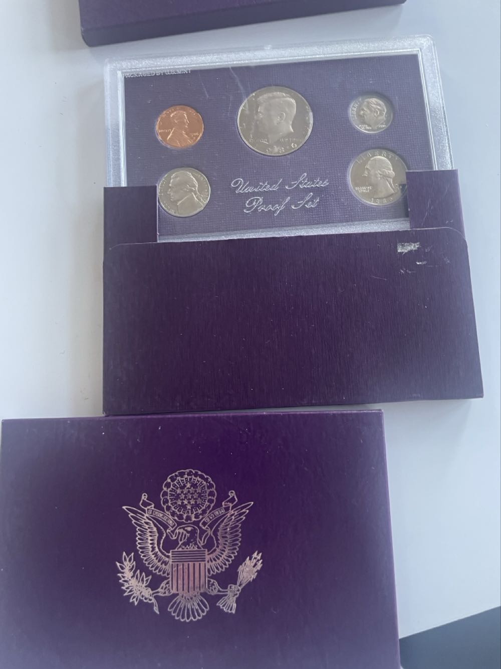 1986 United States Proof Set  coin collectible - Main Image 3