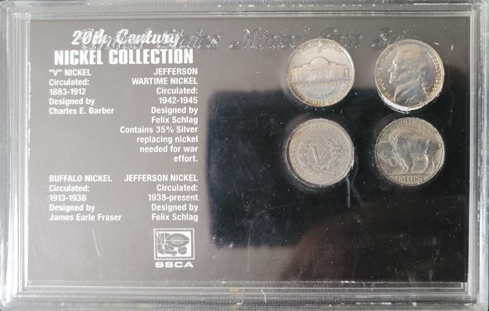 20th Century Nickel Collection  coin collectible - Main Image 2