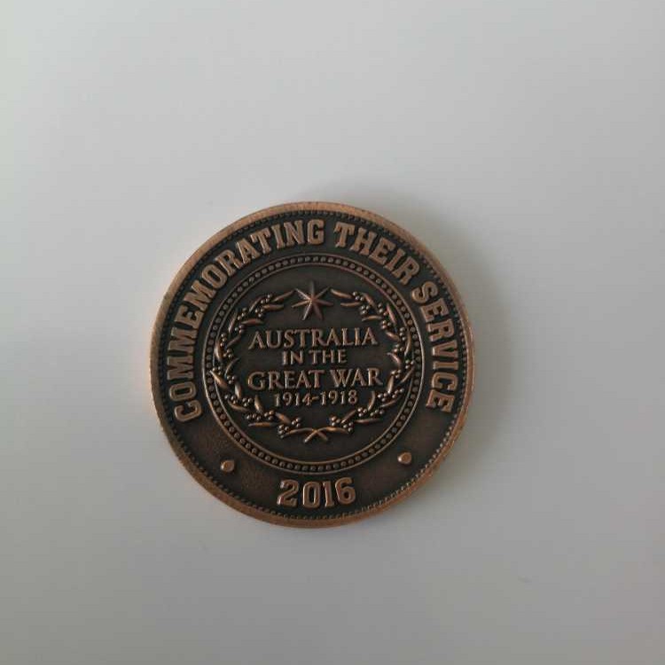 souvenir munt - WW1  coin collectible - Main Image 2