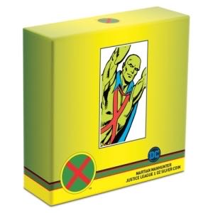 Niue 2020 MARTIAN MANHUNTER™ - 1 OZ  60TH ANNIV. JUSTICE LEAGUE™ (6.) 2 $ | 1 Oz Silver | Proof Mintage only 1,960 pieces  coin collectible - Main Image 4