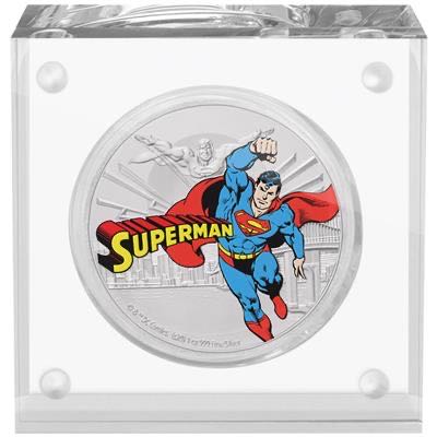 Niue 2020 SUPERMAN™ - 1 OZ  60TH ANNIV. JUSTICE LEAGUE™ (4.) 2 $ | 1 Oz Silver | Proof Mintage only 1,960 pieces  coin collectible - Main Image 3
