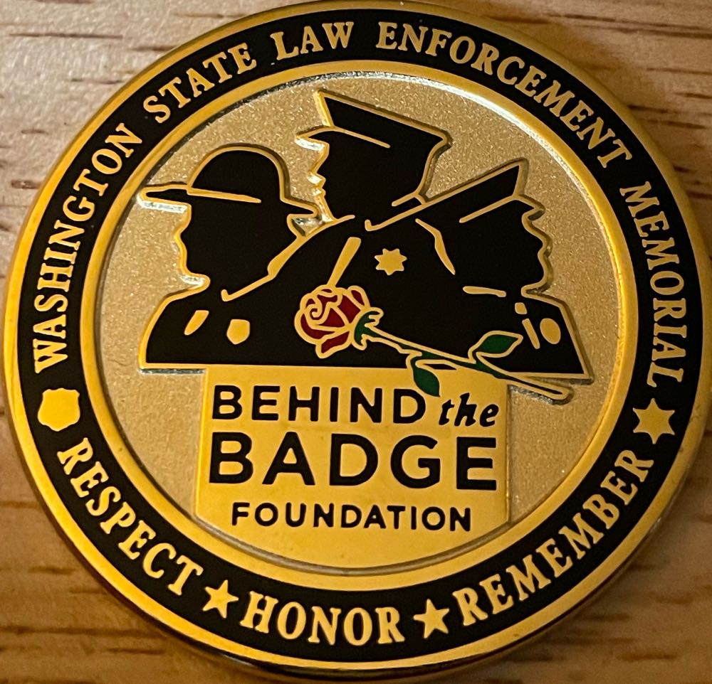 Behind The Badge Foundation  coin collectible - Main Image 2