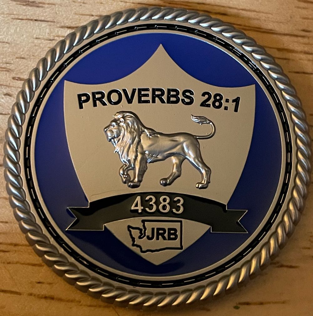 Clark County Sheriff Office - Jeremy Brown Memorial Coin  coin collectible - Main Image 2