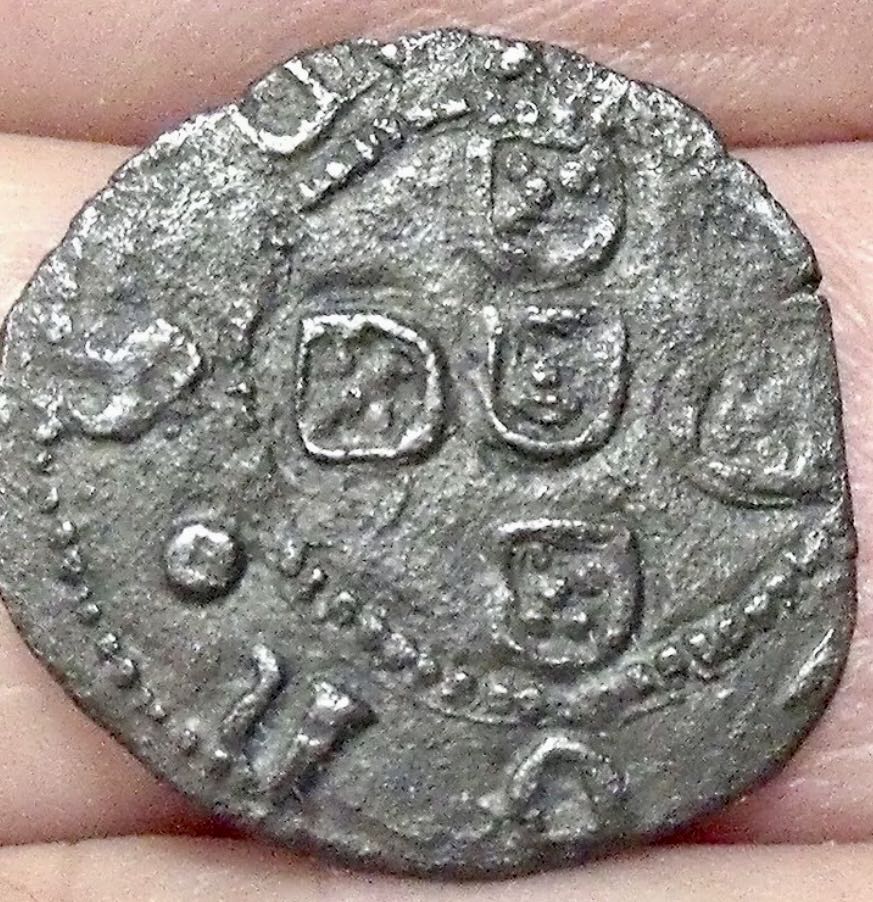Afonso V. ½ Real Preto-Porto- 1438 -1481  coin collectible - Main Image 2