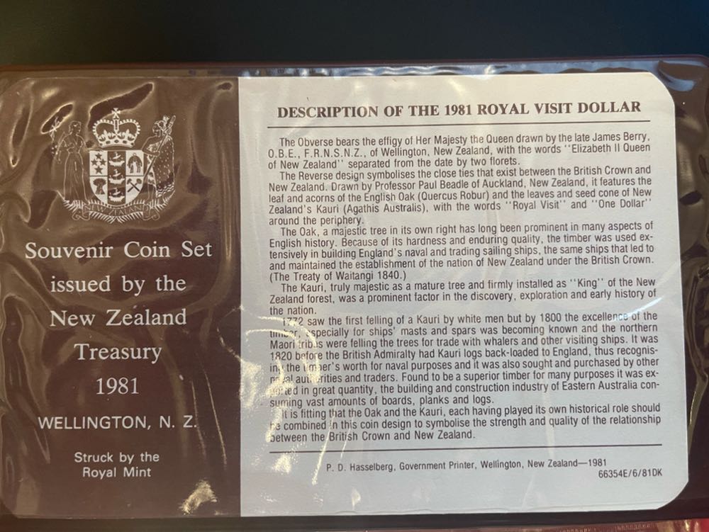 Proof Set - Royal Visit  coin collectible - Main Image 2