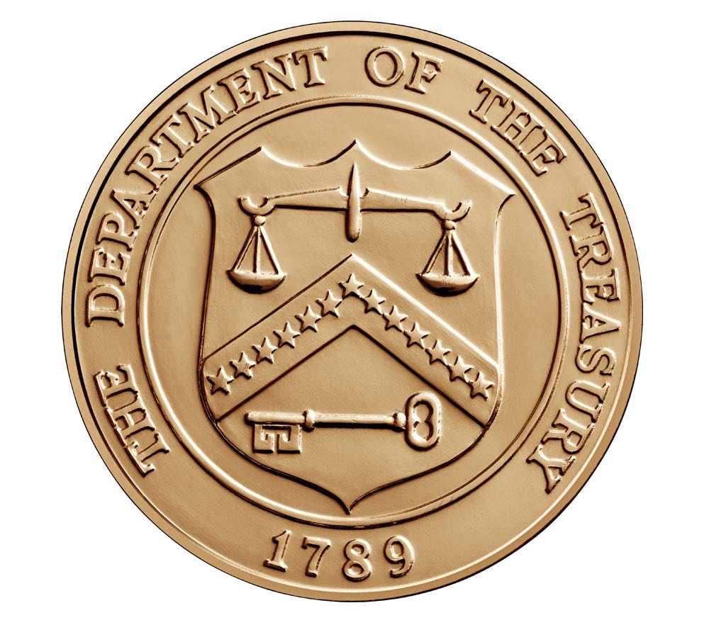 United States Bullion Depository - Ft. Knox Bronze Medal 1 5/16 Inch  coin collectible - Main Image 2