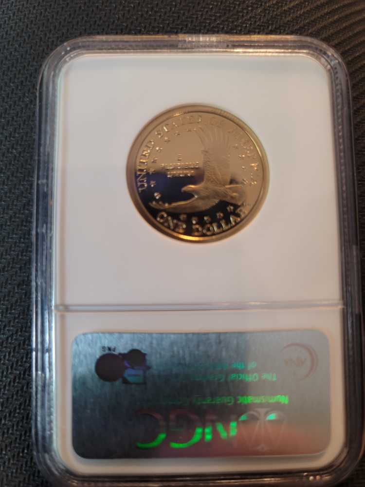 Sacagawea Dollar 2001 S 70  coin collectible - Main Image 2