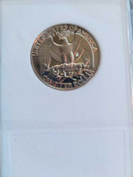 Quarter 1991 S PF 69  coin collectible - Main Image 2