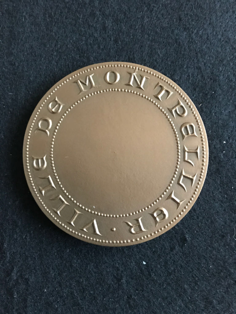 Ville De Montpellier Medal (Dup)  coin collectible - Main Image 2