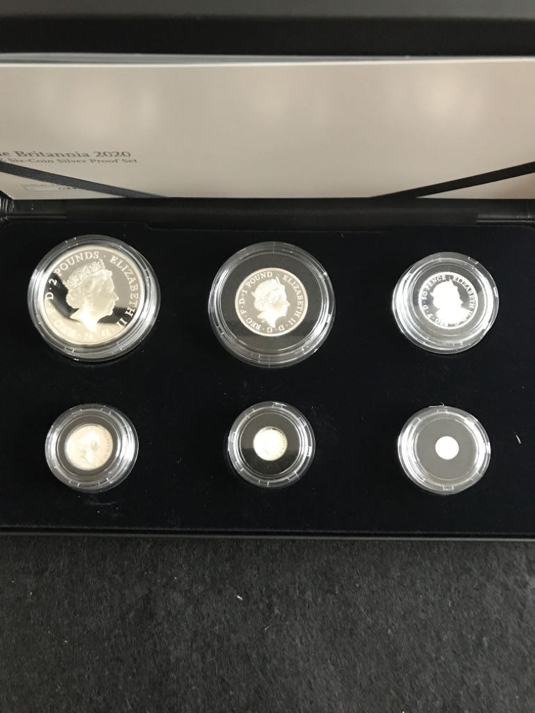 Britannia Silver Proof - 6 Coin Set  coin collectible - Main Image 2