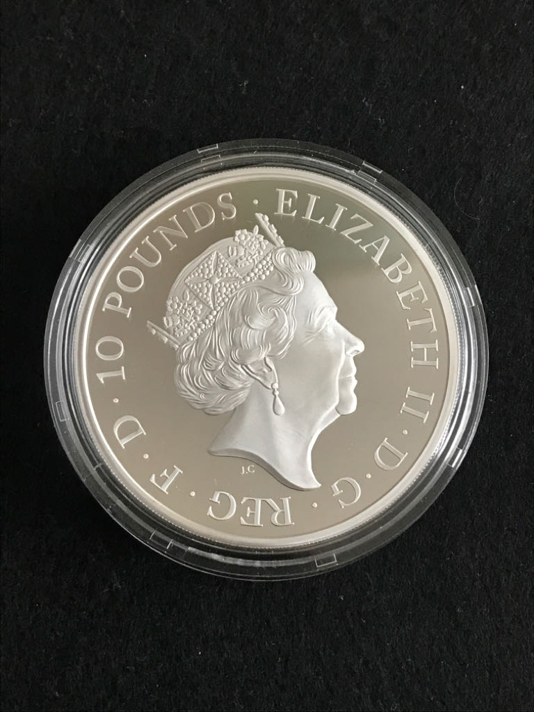 Britannia £10 Silver Proof - 5 Ounce  coin collectible - Main Image 2