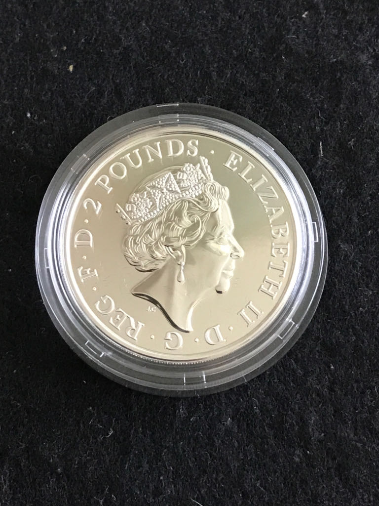 Britannia £2 Silver Bullion - Presentation Pack  coin collectible - Main Image 2