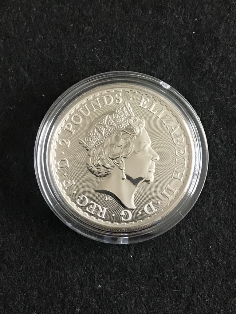 Britannia £2 Silver Bullion (2020)  coin collectible - Main Image 2