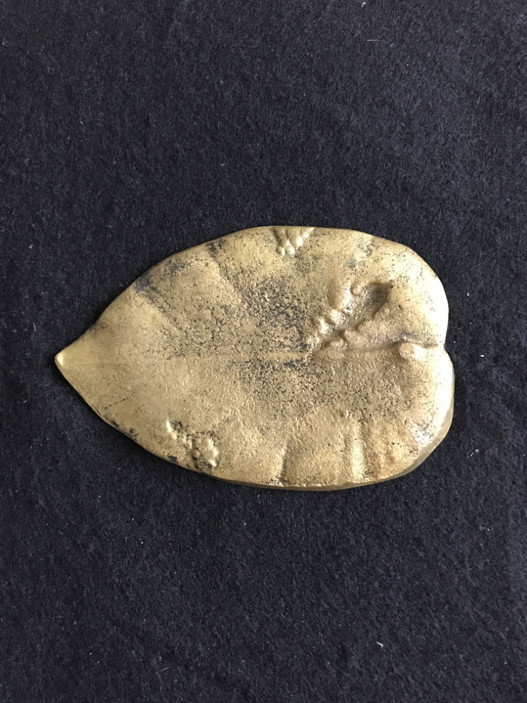 Leaf Shaped Beetle Plaque  coin collectible - Main Image 2