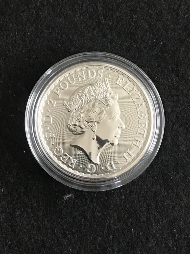 Britannia £2 Silver Bullion Oriental Border  coin collectible - Main Image 2