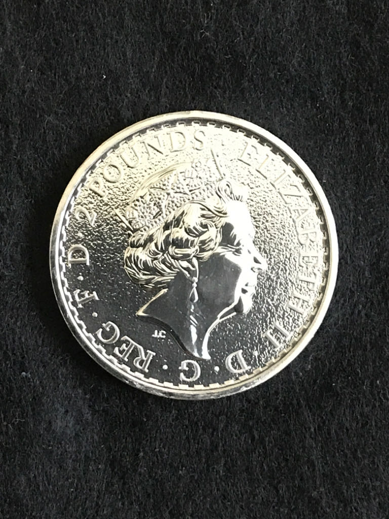 Britannia £2 Silver Bullion - 20th Anniversary Edition  coin collectible - Main Image 2