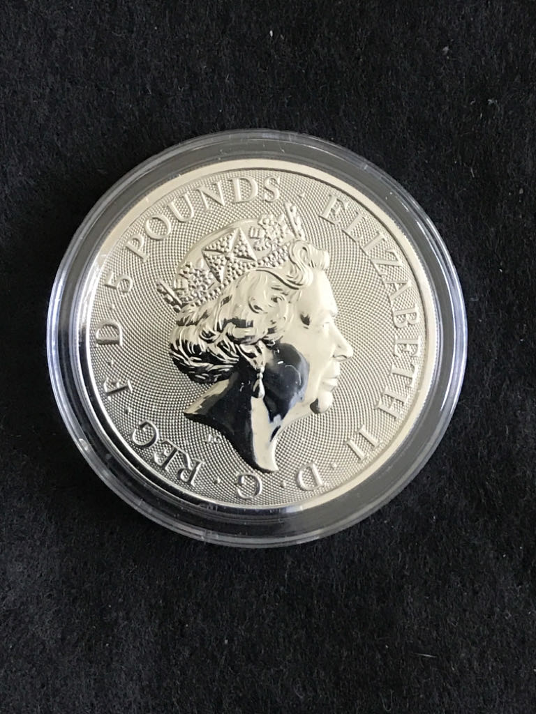 Queens Beasts 2020 - White Horse Of Hanover  coin collectible - Main Image 2