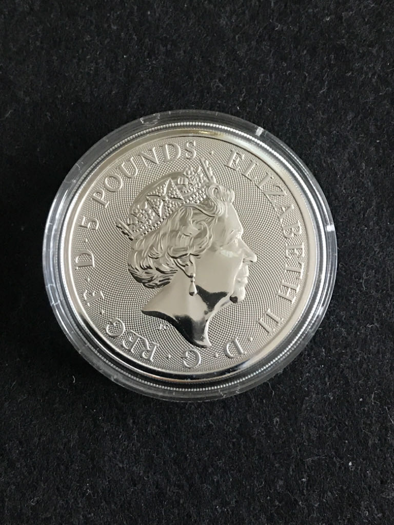 Queens Beasts 2018 - Black Bull Of Clarence  coin collectible - Main Image 2