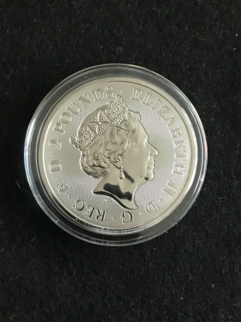 Silver Valiant £2  coin collectible - Main Image 2