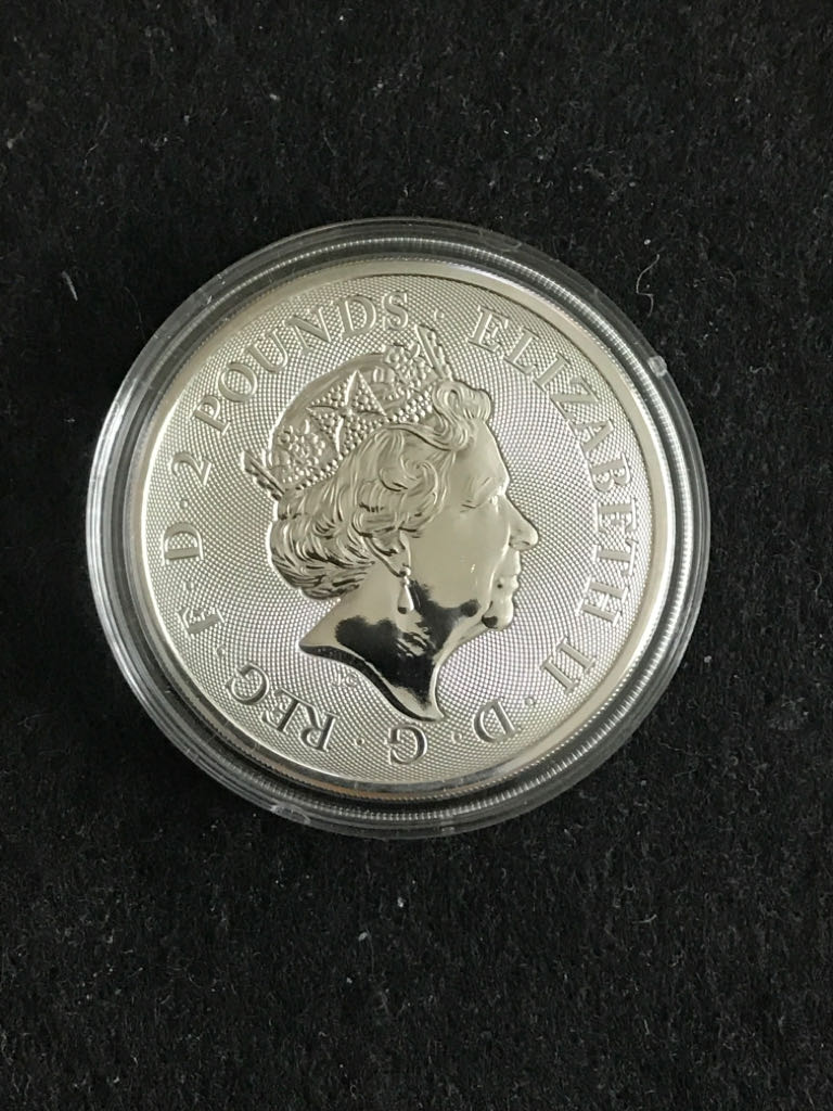 Silver Valiant £2  coin collectible - Main Image 2