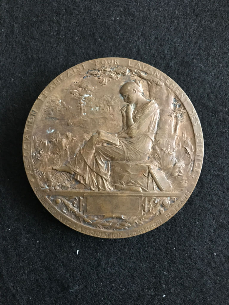 Professor Jean Verne Medal  coin collectible - Main Image 2
