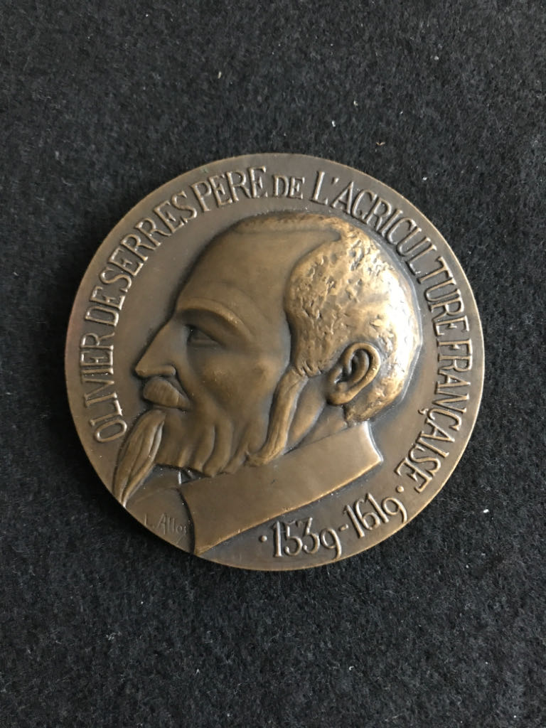 Olivier De Serres Medal coin collectible - Main Image 1